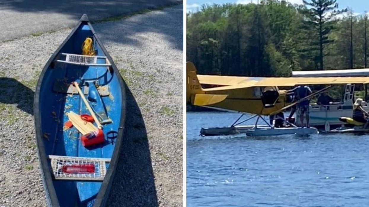 Plane Crash In Muskoka Hits A Canoe In The Water
