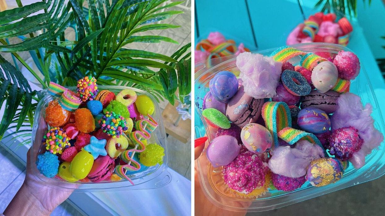 Plateau de « Candy Fruits » au Blue à Longueuil.