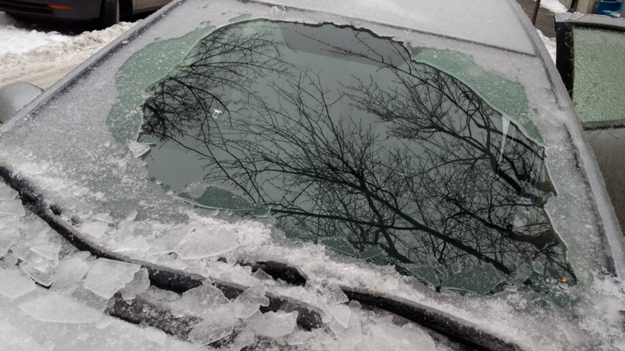 Pluie verglaçante à Montréal.