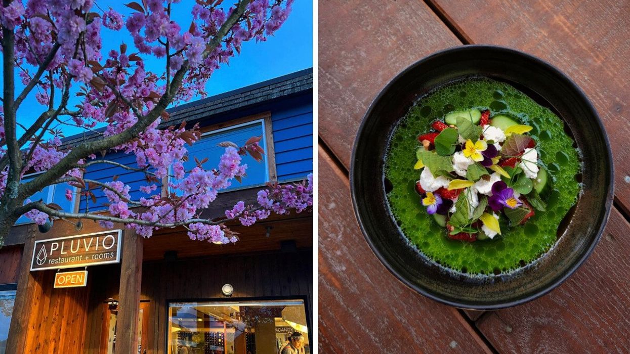 Pluvio restaurant + rooms.