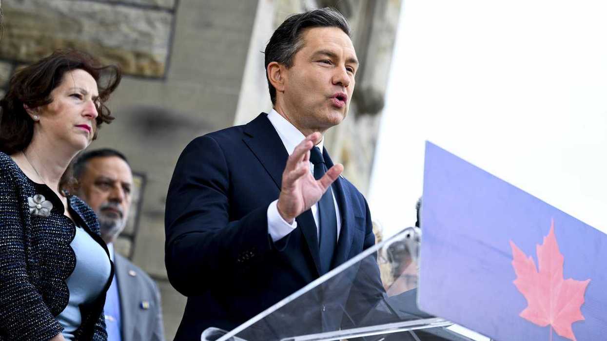 Poilievre blames Carney for recession dip