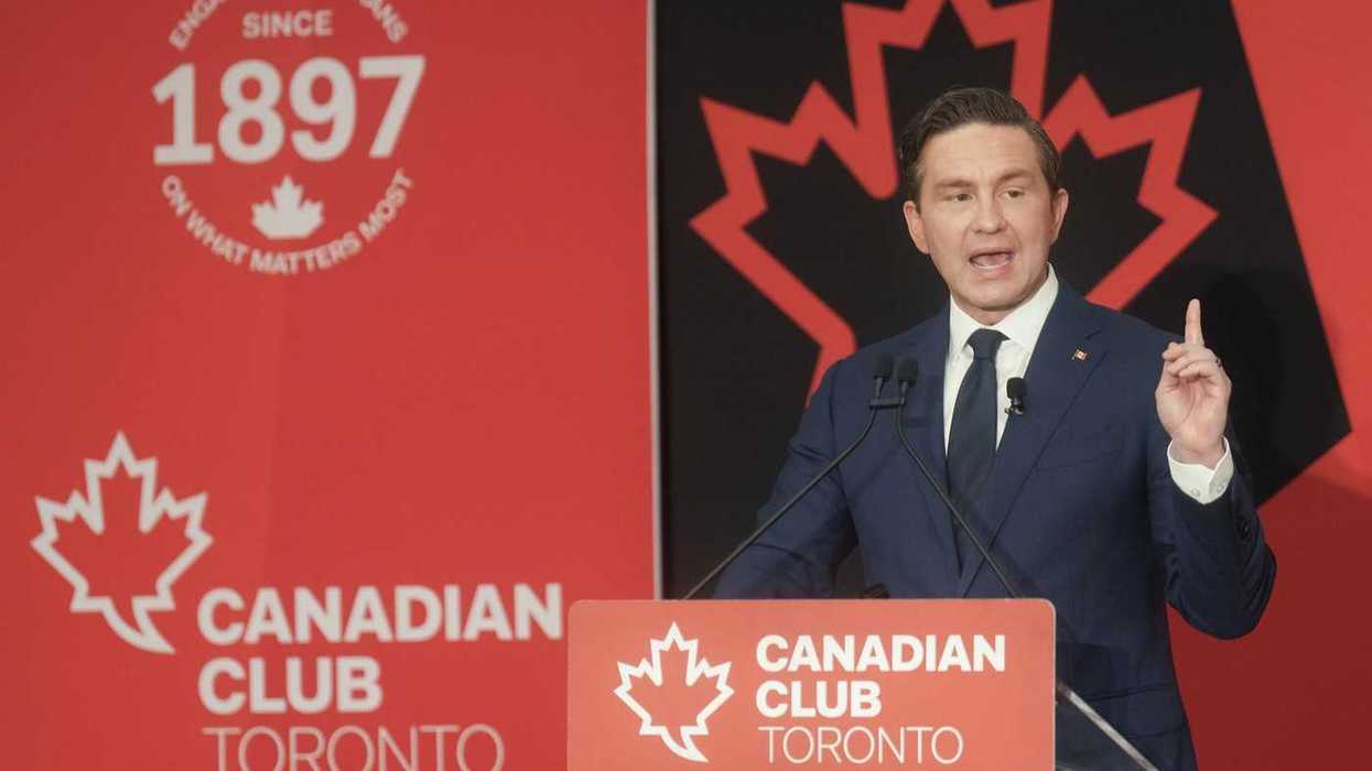 Poilievre says PM 'pushing fear' in speech on U.S.