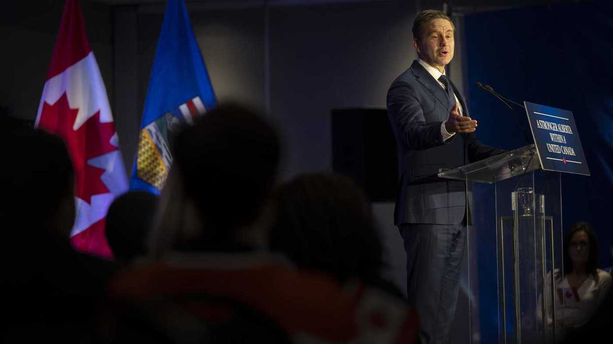 Poilievre speaks on national unity in Edmonton