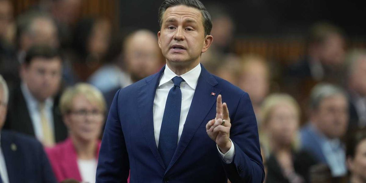 Poilievre urges tax cuts to make diesel fuel more affordable, ensure future supplies Poilievre urges tax cuts to make diesel fuel more affordable, ensure future supplies