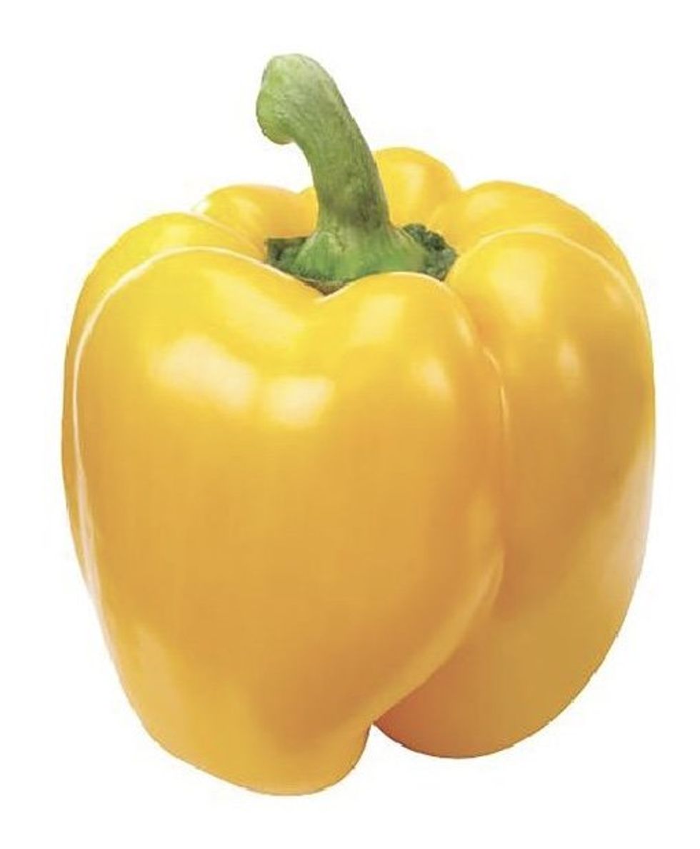 Poivron jaune.