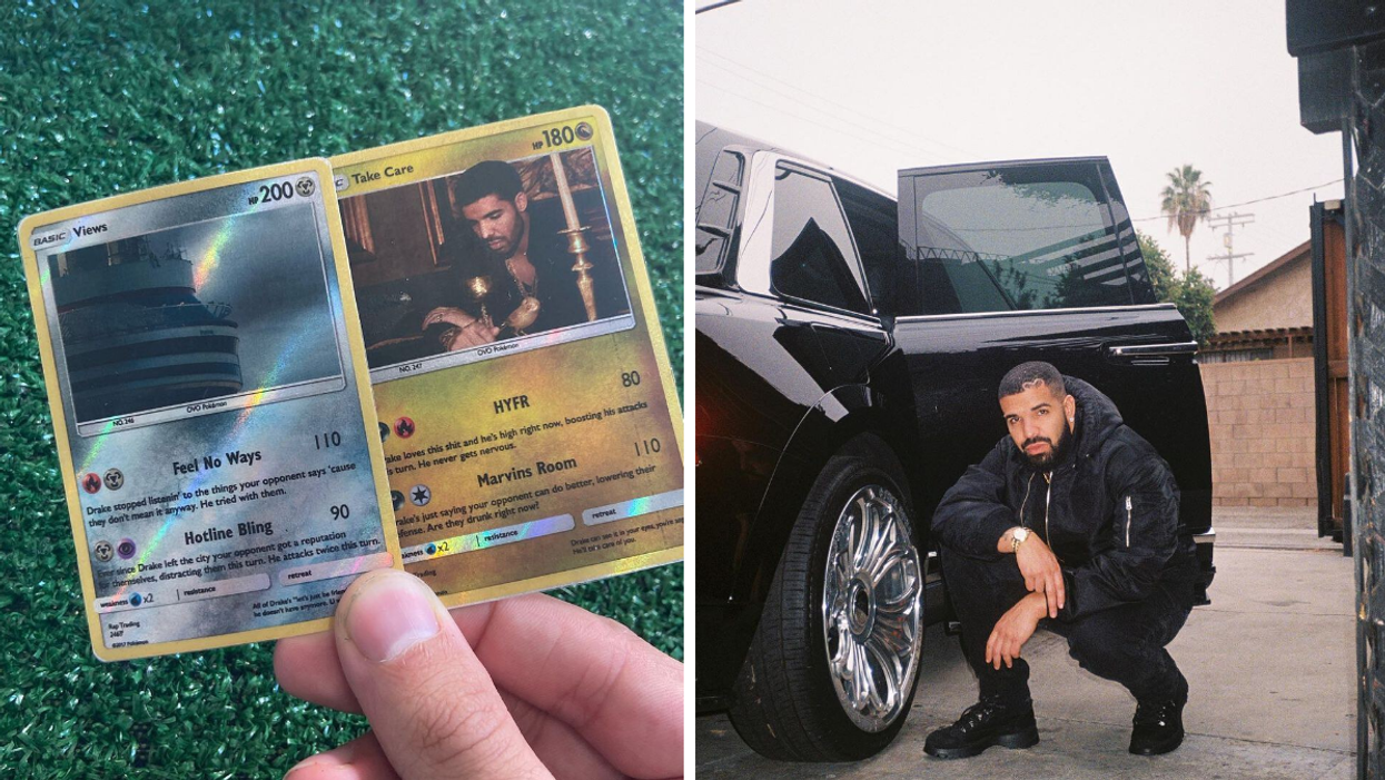 Pokémon Rap Trading Cards Are A Thing & You Can Get Your Fave Canadian Artists