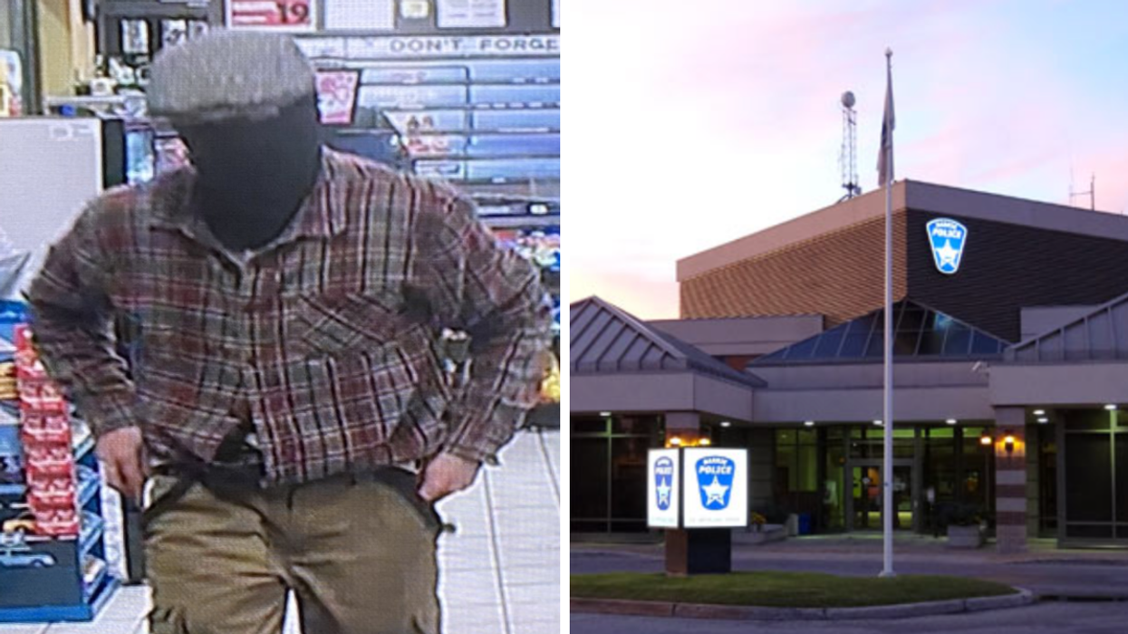 Police Are Looking For The 'Head-To-Toe' Bandit Who Robbed 2 Convenience Stores In Ontario