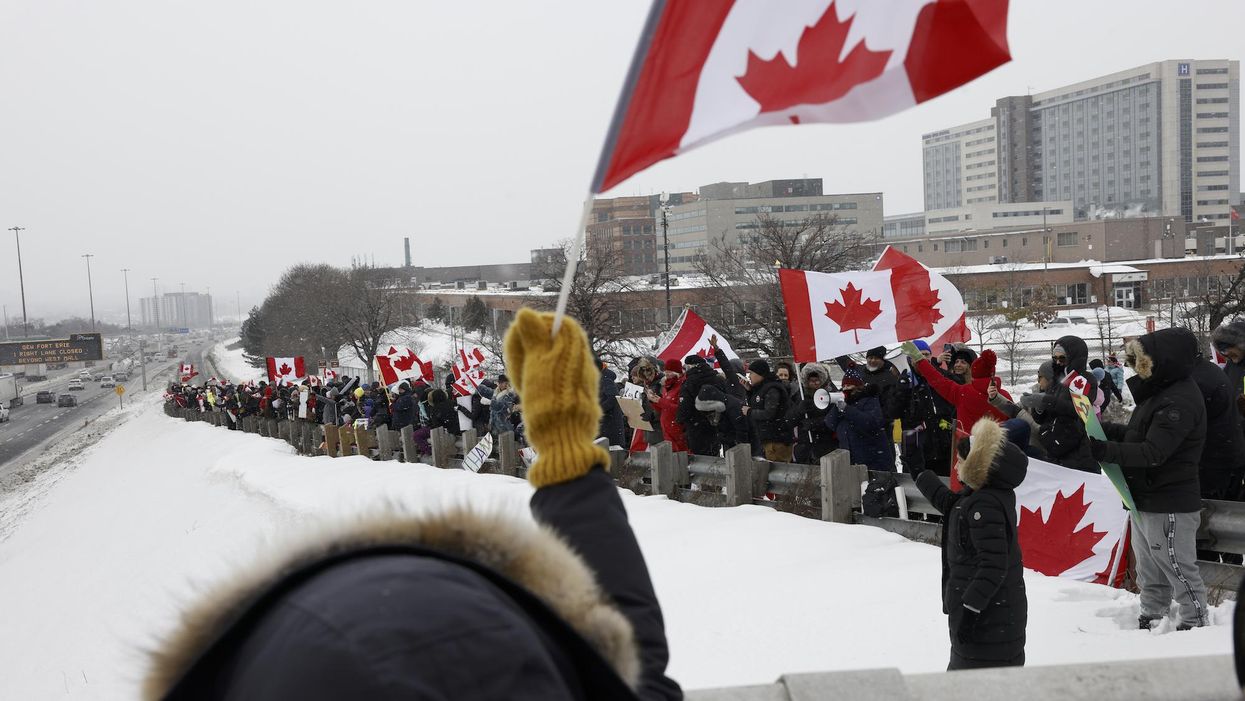 Police Warn Of 'Consequences’' For Violence & Hate As Freedom Convoy Arrives In Ottawa