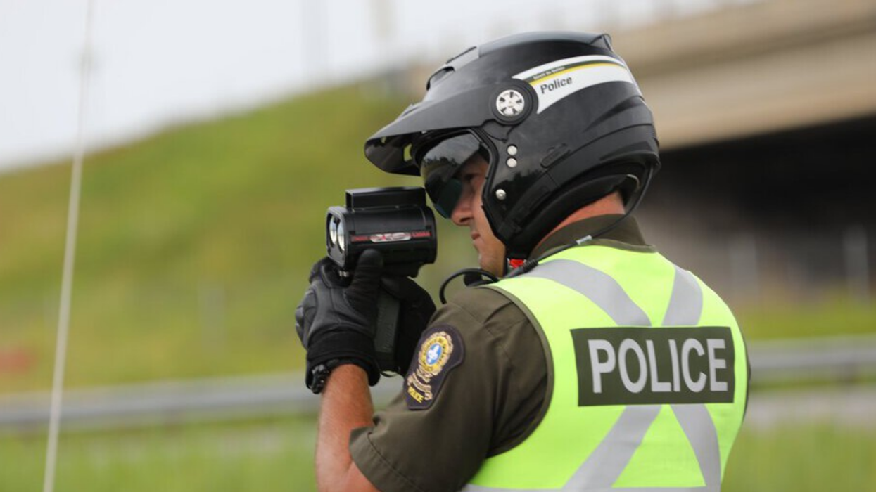 Policier de la Sûreté du Québec.