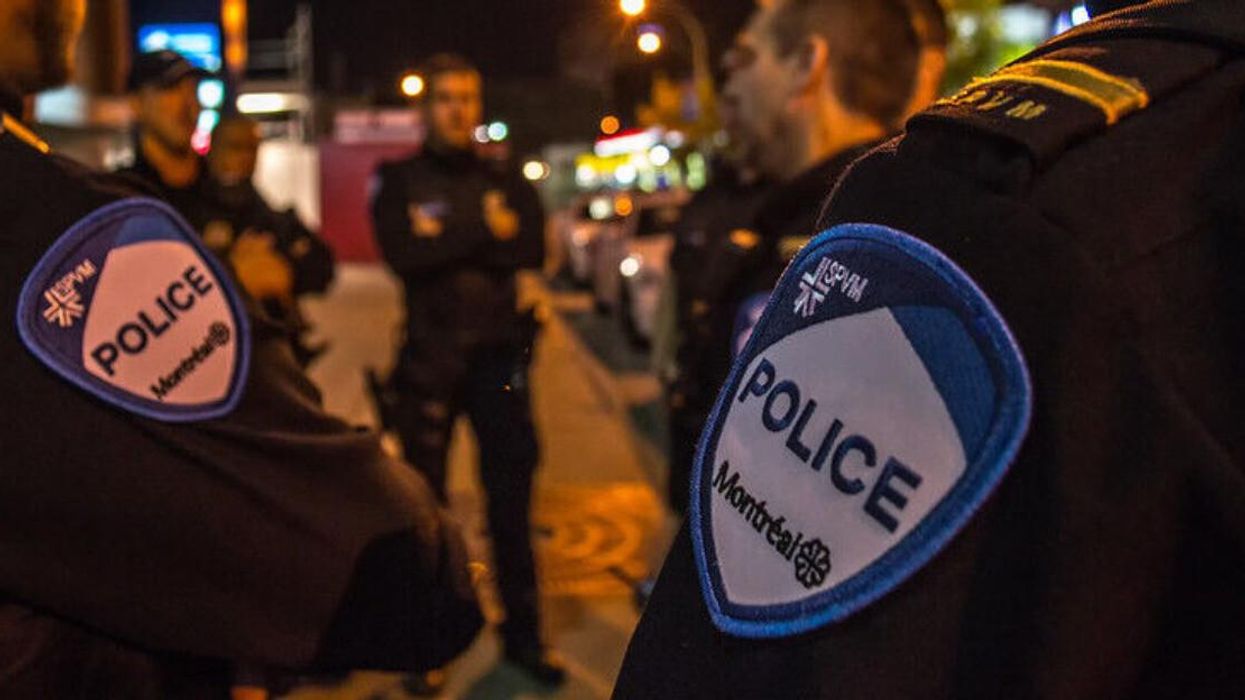 Policiers de la Ville de Montréal.