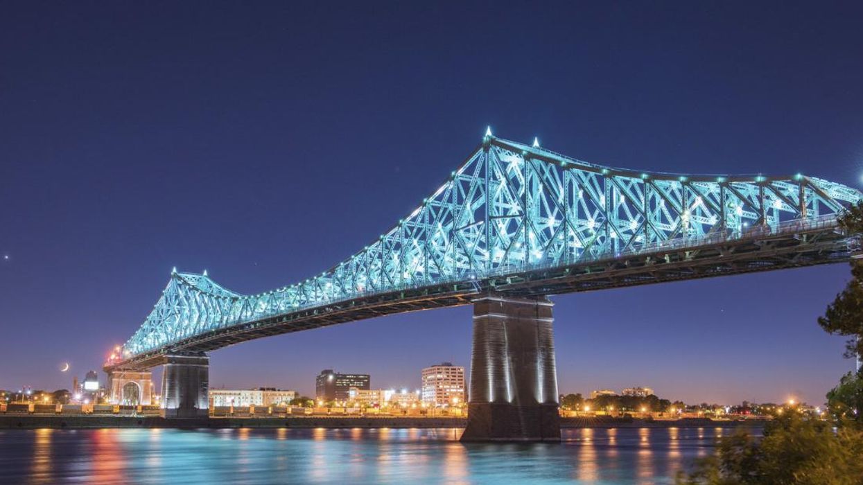 Pont Jacques-Cartier à Montréal.
