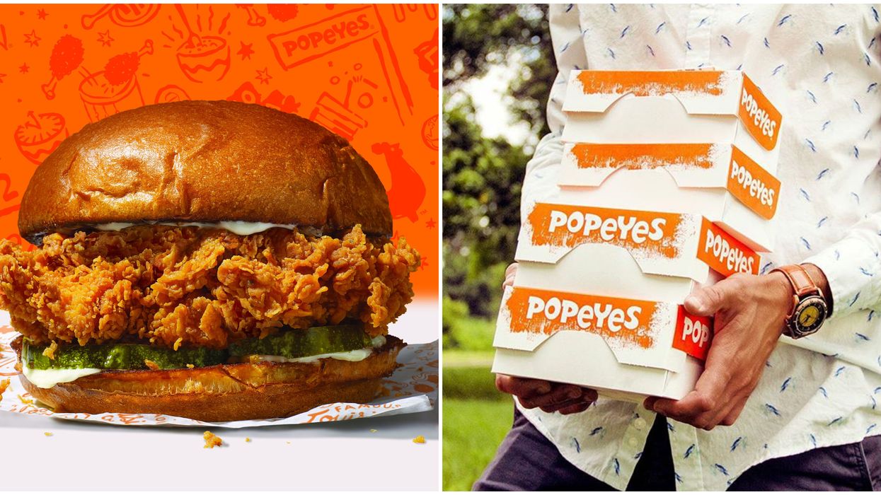 Popeyes Canada Chicken Sandwich Is Here On September 12 But You Have To Be On A List To Get One