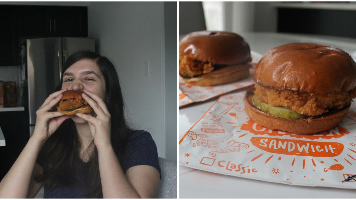 Popeyes Canada Chicken Sandwich Is Launching Nationwide & I Got To Try It