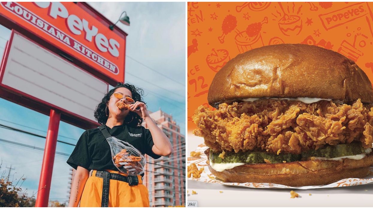 Popeyes Edmonton Is The First City In Canada To Get The Legendary Chicken Sandwich