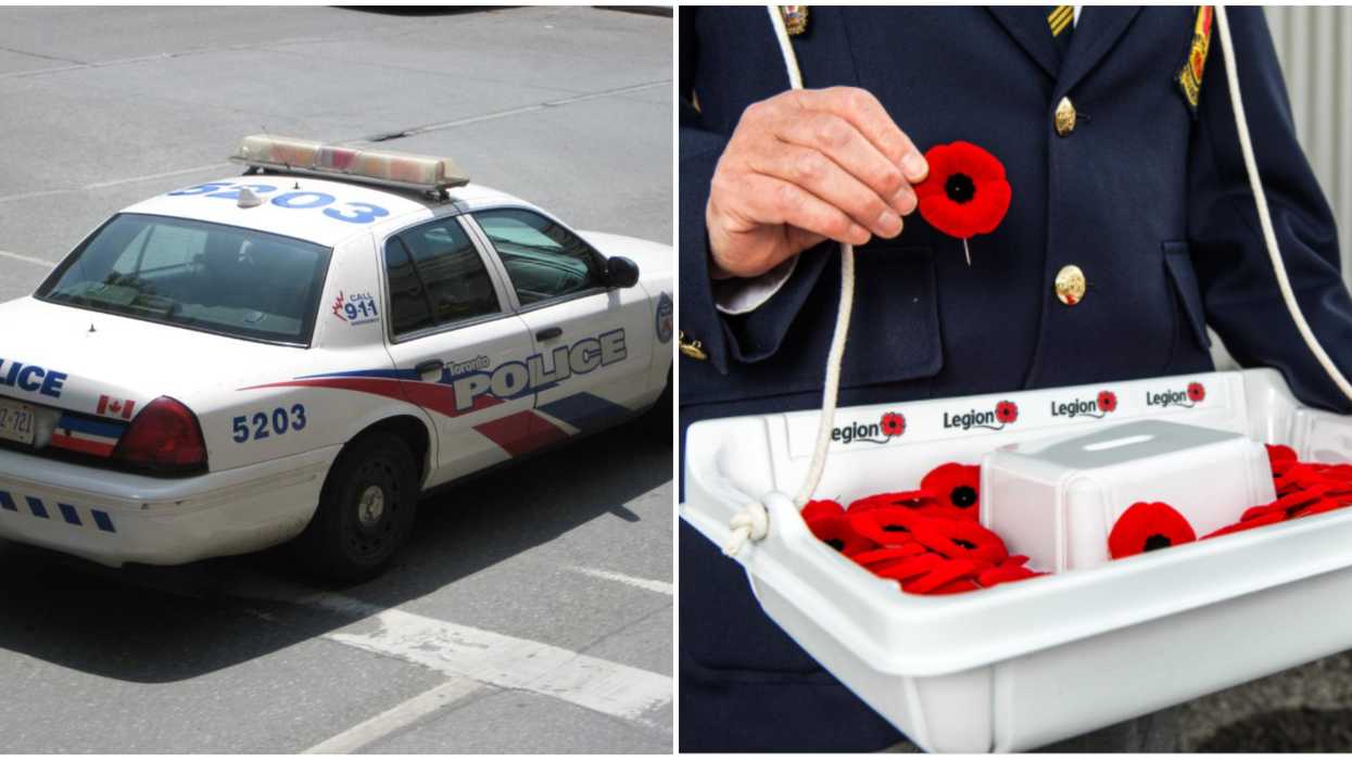 Poppy Donation Box Was Stolen From A Toronto Grocery Store Before Remembrance Day