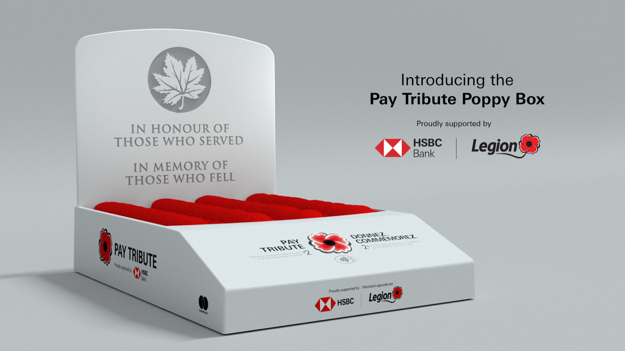 Poppy Donation Boxes In Canada Are Getting Upgraded & Some Will Have Contactless Payments