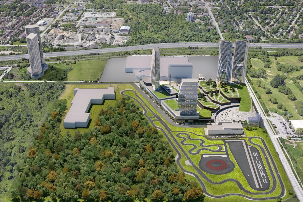 Porsche Is Bringing A Huge New Attraction To Toronto With A Racetrack, Hotel & Concerts