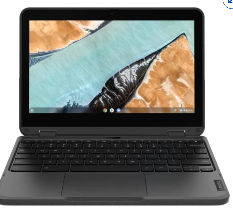 Portable 2-en-1 \u00e0 \u00e9cran tactile Lenovo.