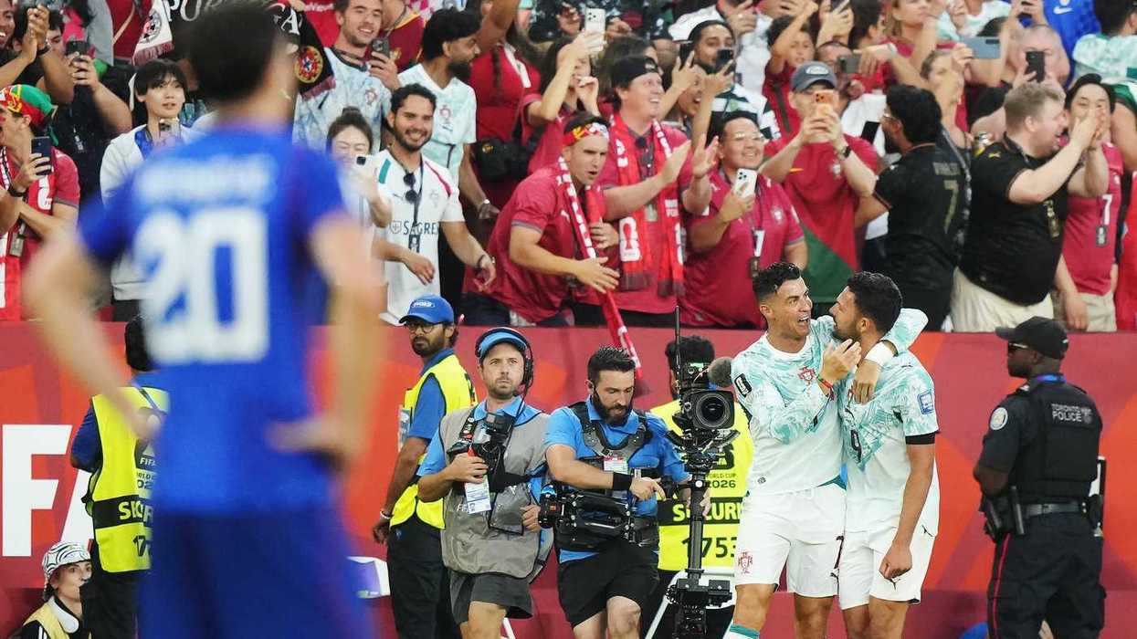 Portugal fans celebrate dramatic win in Toronto