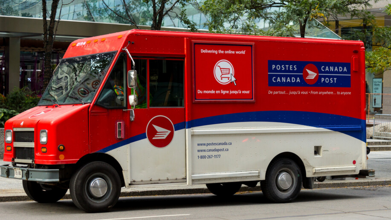 Postes Canada.