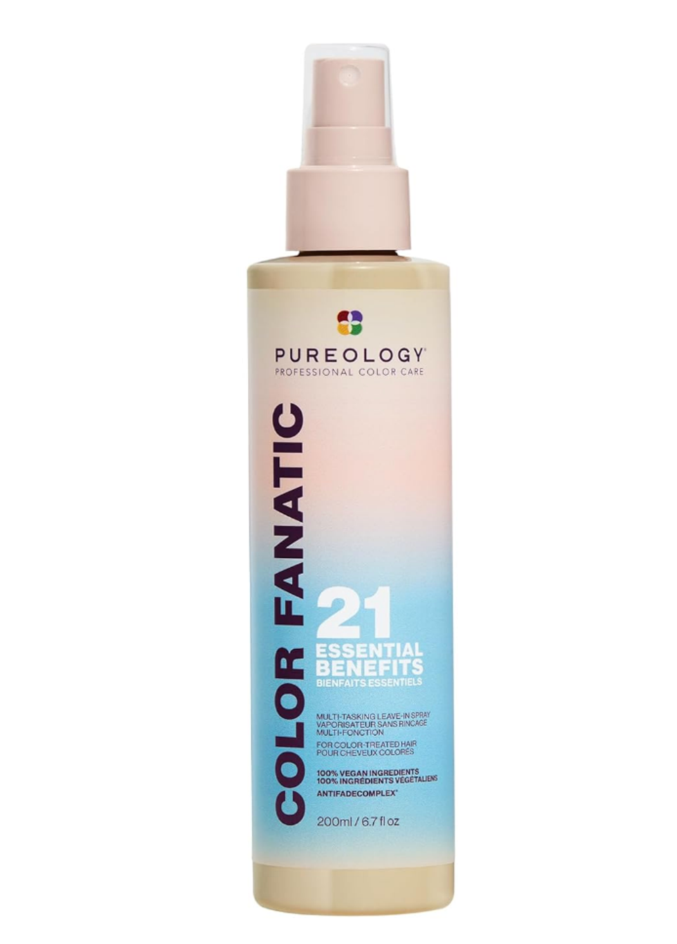 Pot avec vaporisateur de revitalisant sans rin\u00e7age de la marque \u200bPureology.