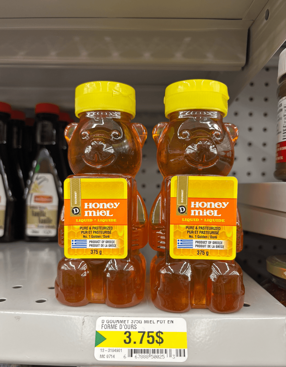 Pots de miel.