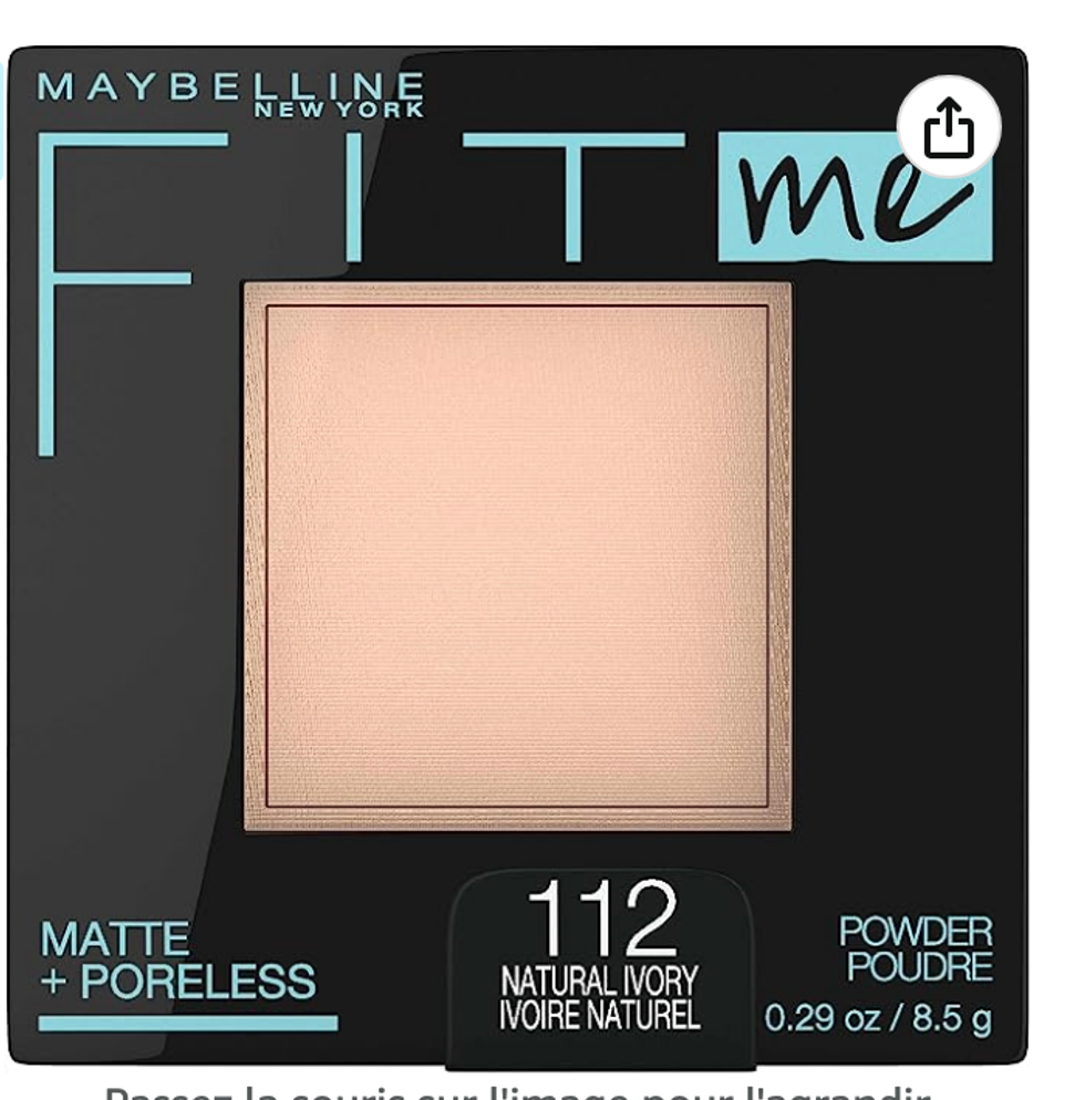 Poudre de Maybelline.