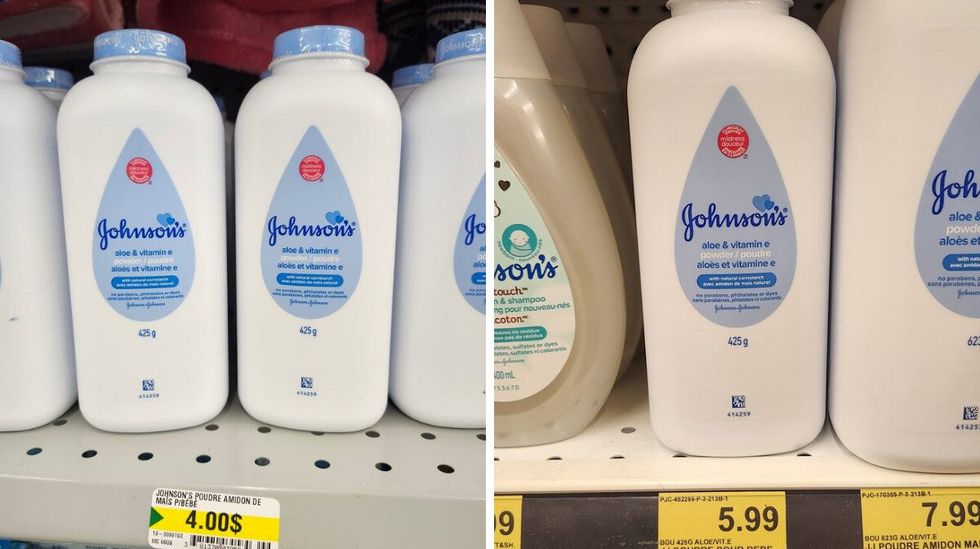 Poudre pour b\u00e9b\u00e9 Johnson\u2019s Aloe & Vitamine E format 425 g.