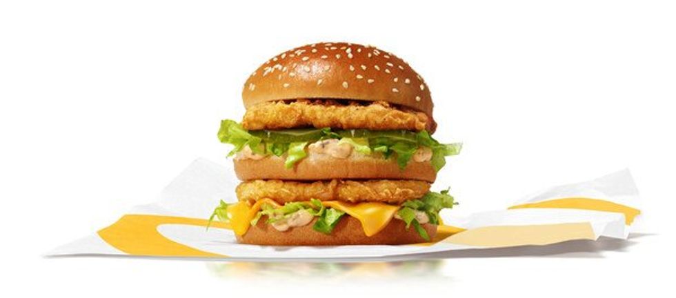 Poulet Big Mac.
