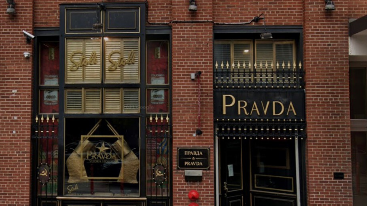 Pravda Vodka Bar in Toronto.