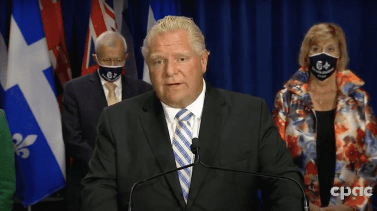 Premier Doug Ford Blasted The 'Broken' Quarantine System & Calls On Trudeau