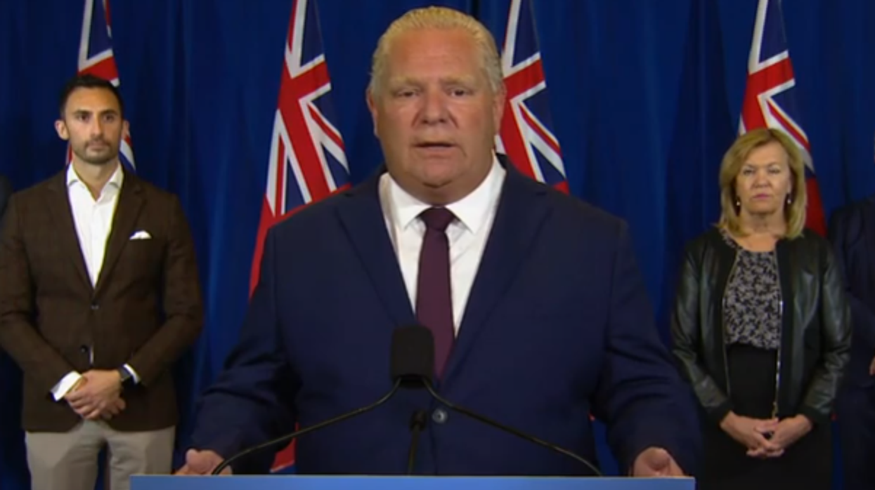 Premier Doug Ford Is Asking You To Snitch On Your Neighbours If You Hear Them Partying