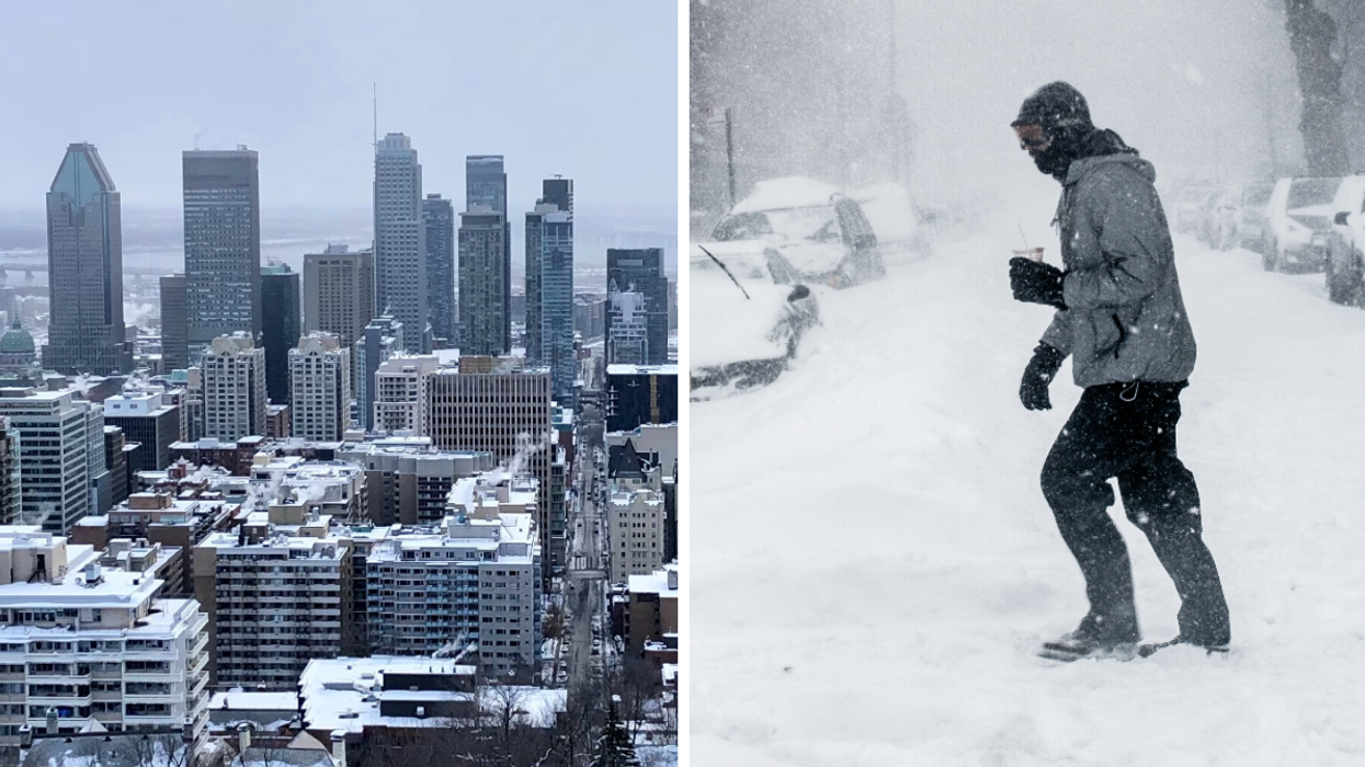 Près de 15 cm de neige, des vents violents et jusqu'à -38 ressentis au Québec ce week-end