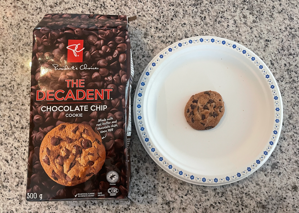 President's Choice cookies.