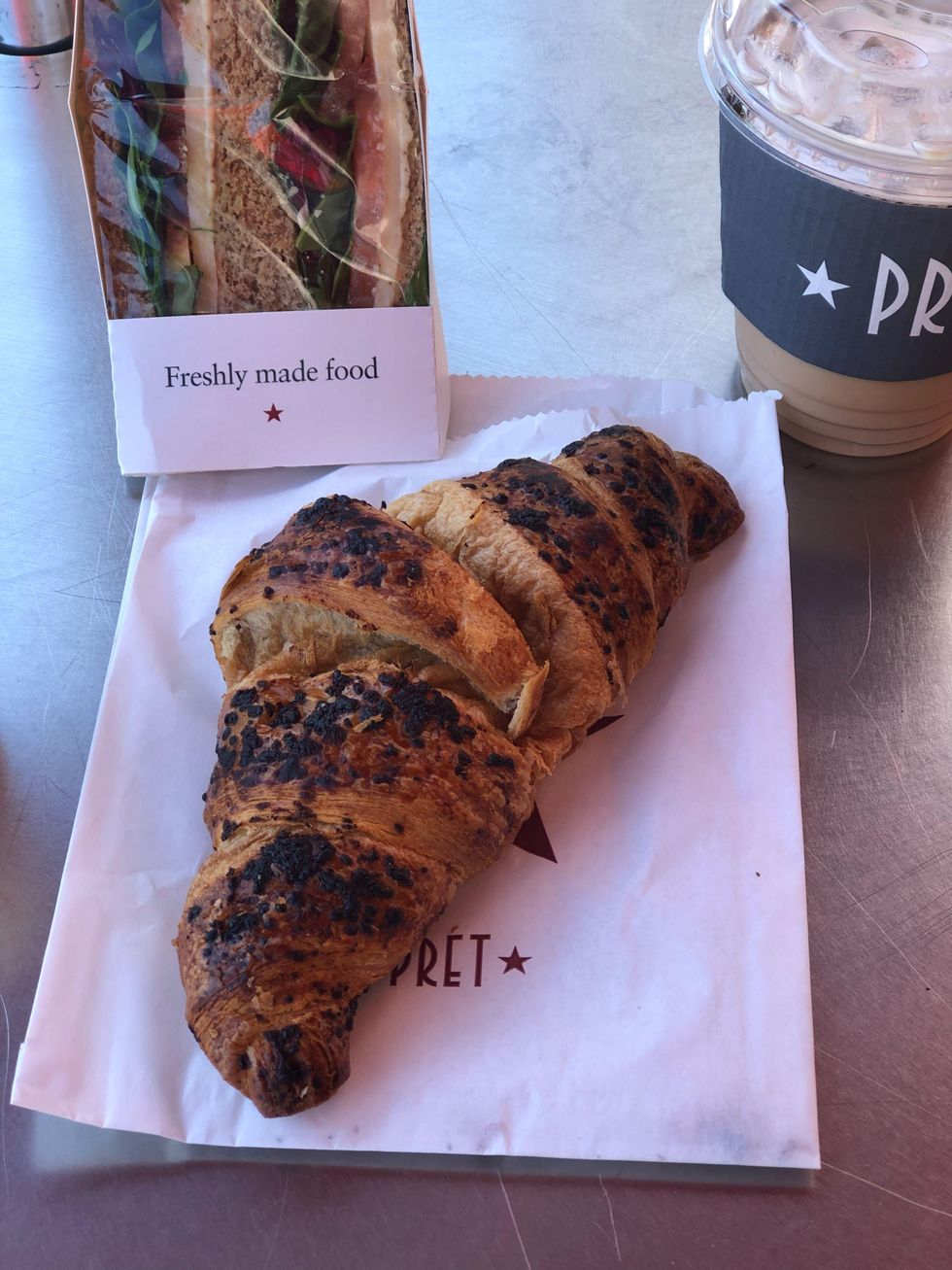 Pret A Manger foods.