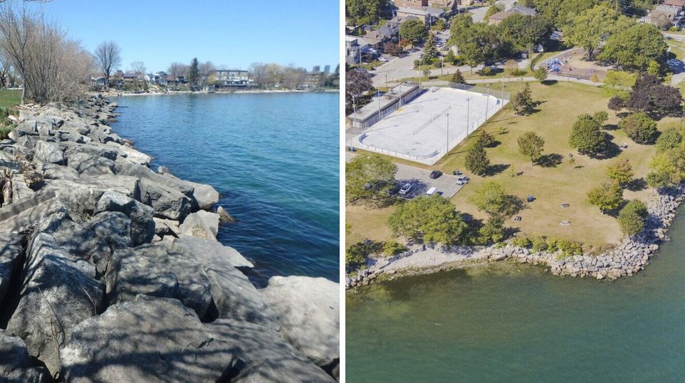 Price of Wales Park in Etobicoke.