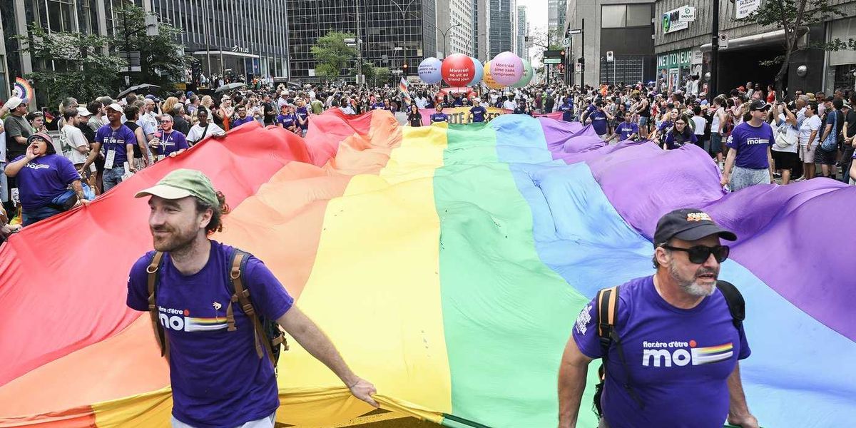 Pride celebrations take over downtown Montreal with Pride celebrations take over downtown Montreal with