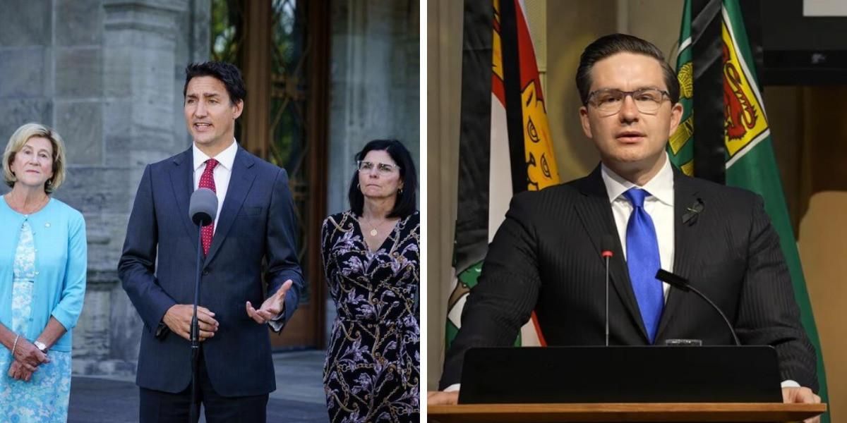 Justin Trudeau Rie Trudeau & Poilievre Are Already Coming For Each Other & They're Not ...