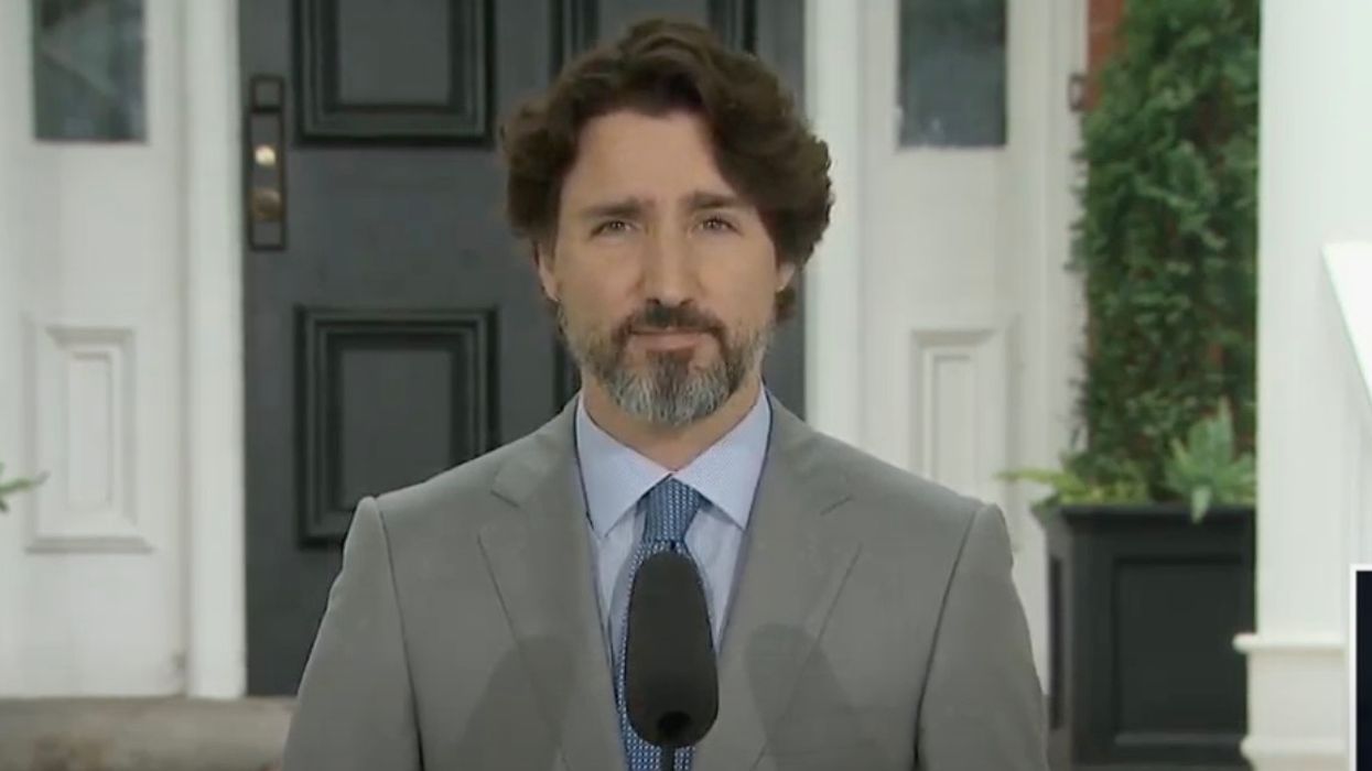 Prime Minister Justin Trudeau Was Asked To Explain His Silence During A Protest Question