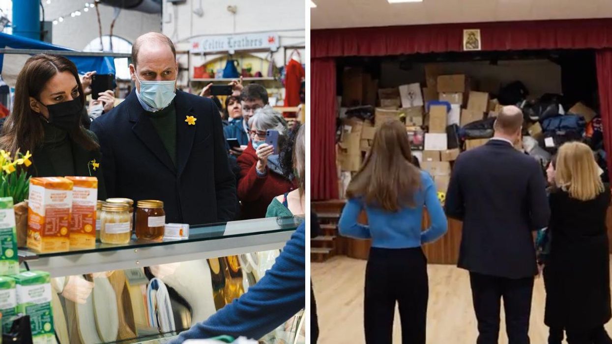 Prince William and Kate Middleton.