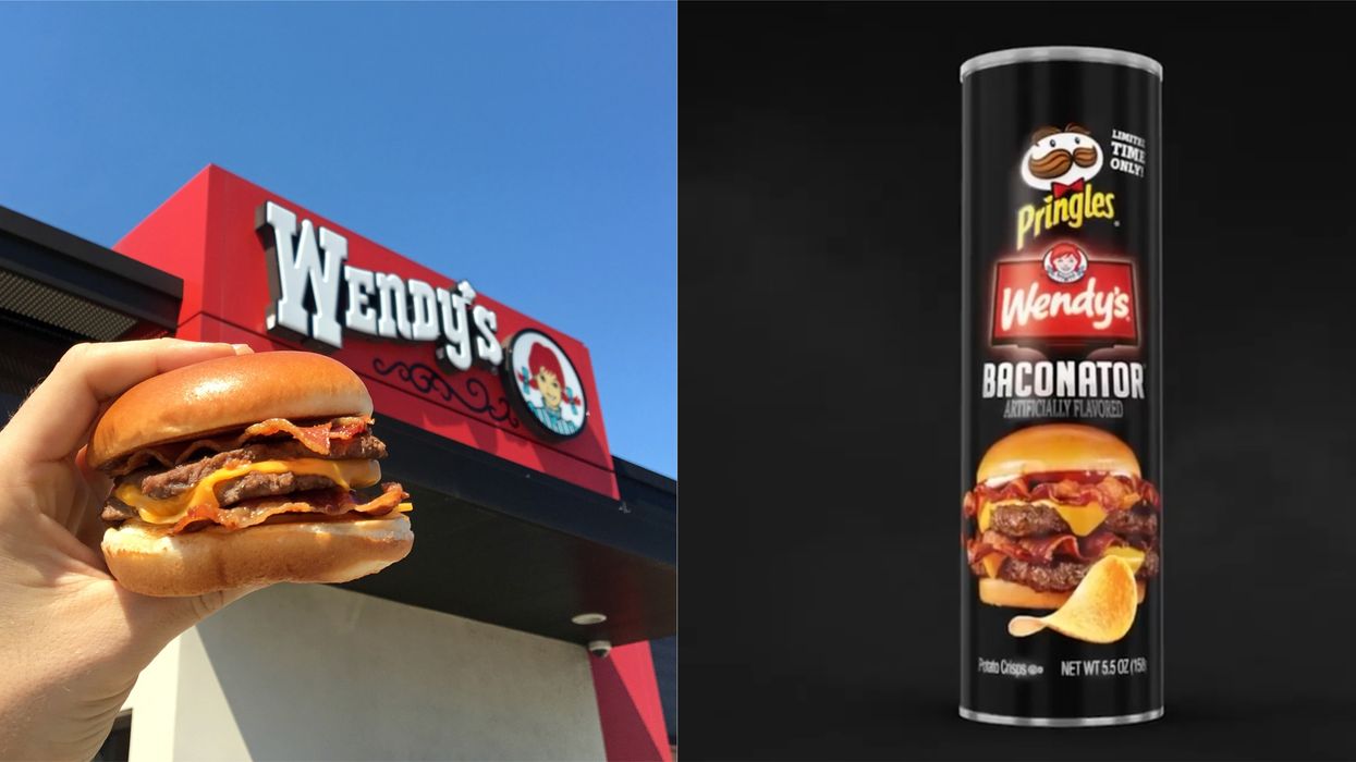 Pringles Wendy's Baconator Chips Are Now Available In Canada