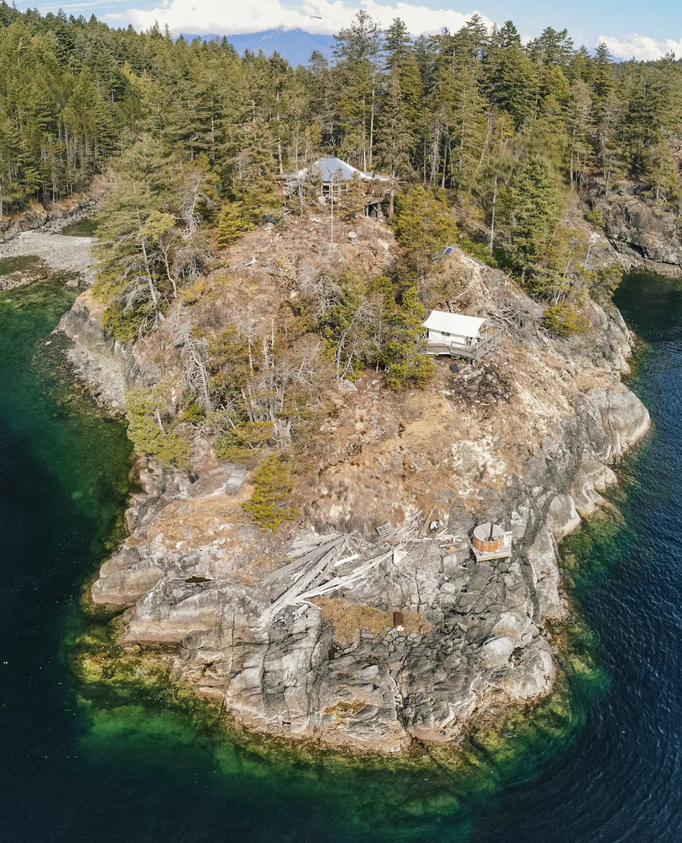 Private island for rent in B.C.
