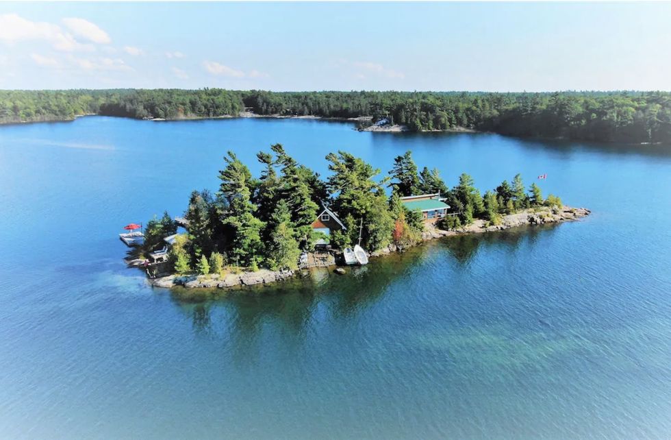 private island for rent in ontario