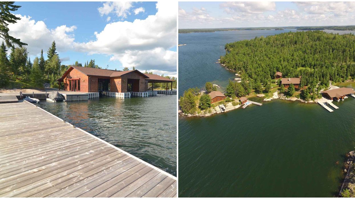 Private Island For Sale In Ontario With A Waterside Boardwalk Will Take You To The Tropics