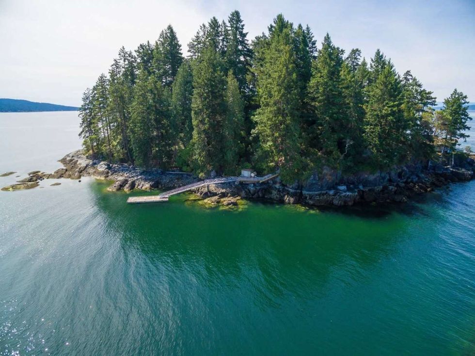Private island in B.C.