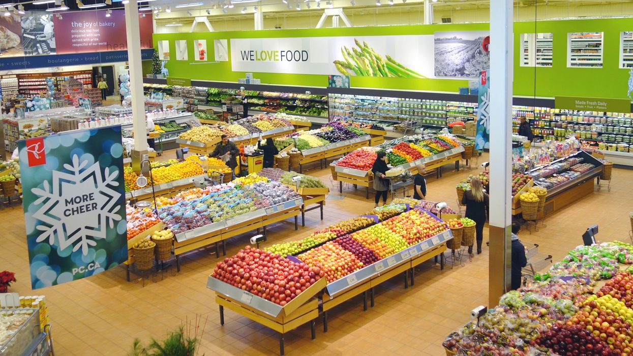 produce section of a grocery store in canada
