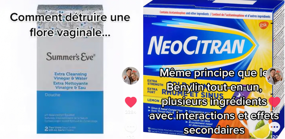Produits de pharmacie.