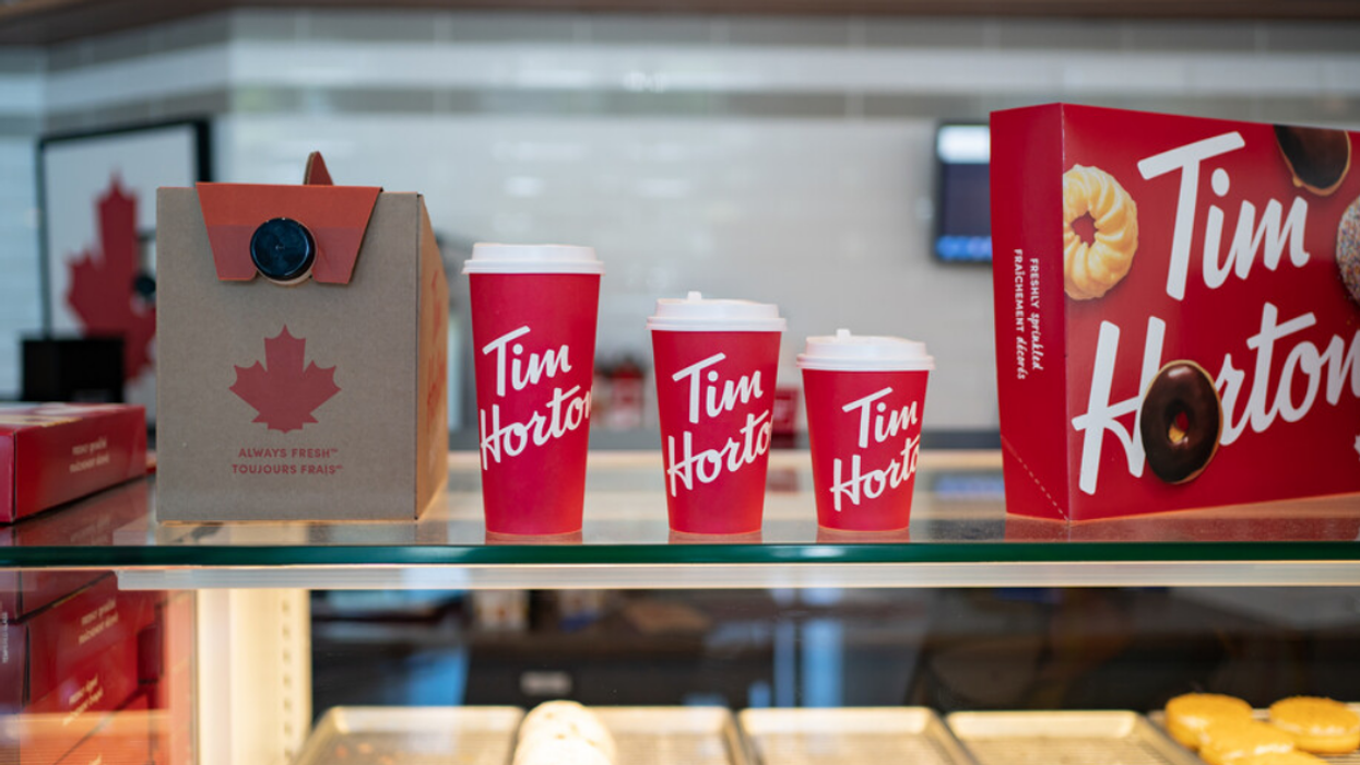 Produits du Tim Hortons.