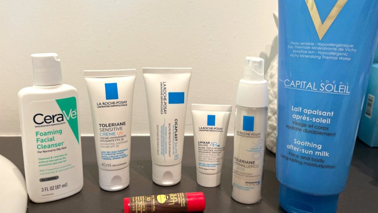 Produits pour la peau.