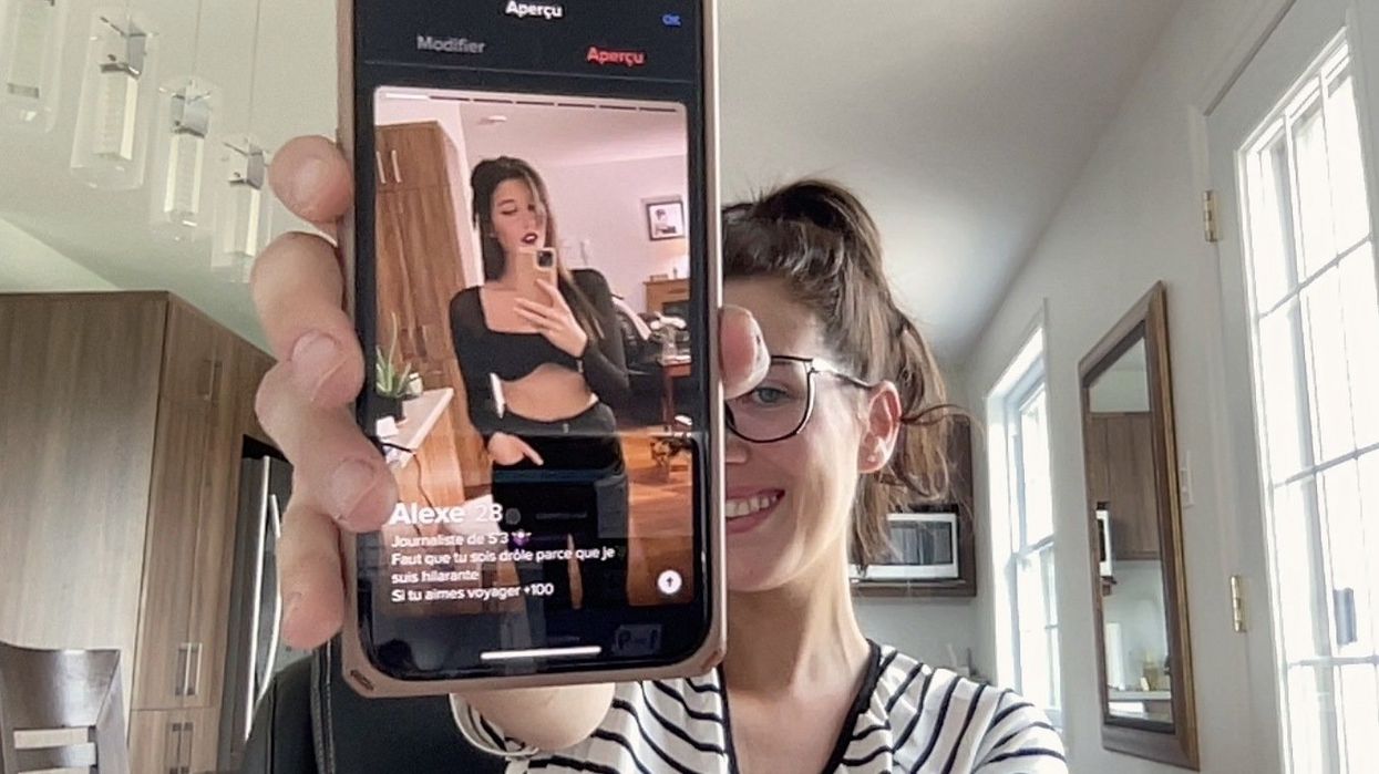 Profil Tinder d'Alexe.